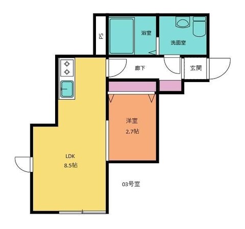 BELANGRIAK国見の物件間取画像